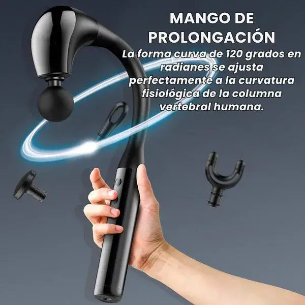 Masajeador para espalda en forma de U