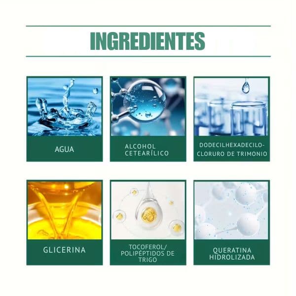 Proteina capilar para alisar con queratina polipéptida| Reparadora de cabello dañado