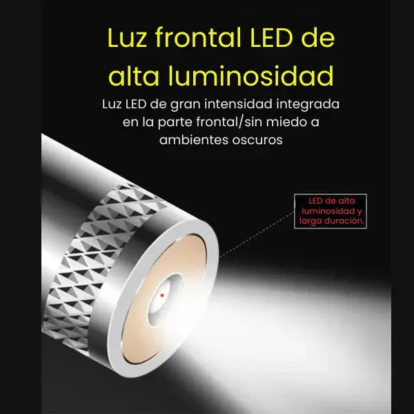 Herramienta magnética retráctil con luz led