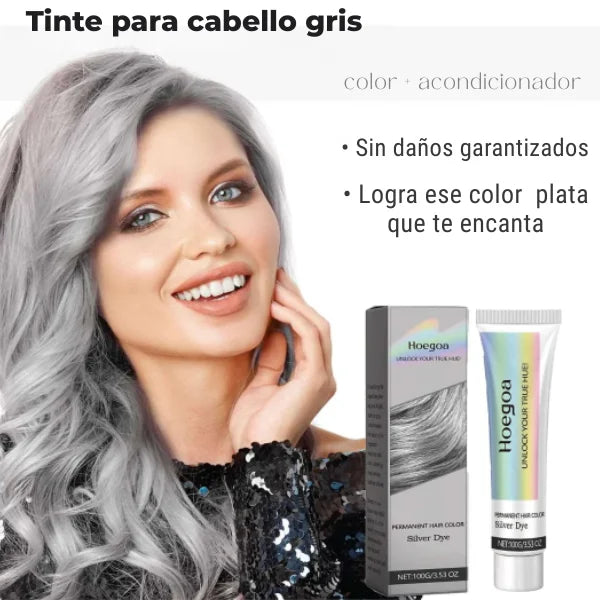 Tinte Capilar para cabello Gris