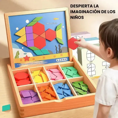 TANGRAM | Rompecabezas magnético 227 piezas