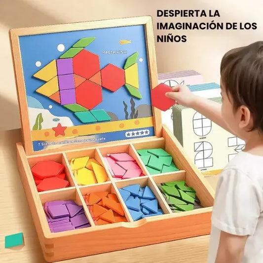 TANGRAM | Rompecabezas magnético 227 piezas