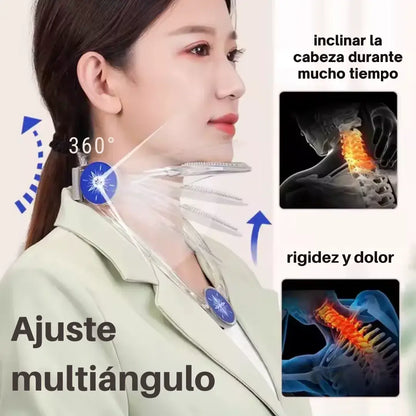 Soporte de cuello ajustable 360 | Alivia el dolor de cuello y mejora la postura