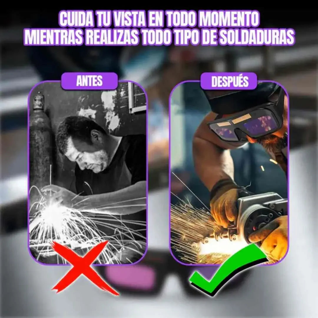 Gafas de Soldadura con oscurecimiento automático