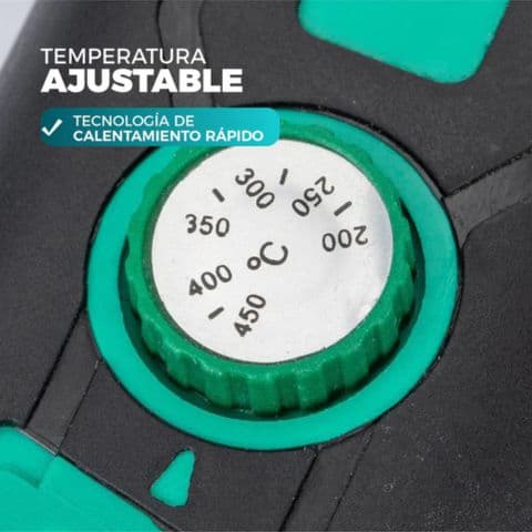 Cautin profesional eléctrico | Incluye 3 accesorios + 🎁alambre para soldar gratis.