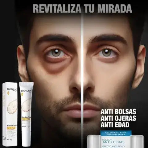 MEN EXPERT BIOAQUA- Contorno de ojos anti ojeras y anti edad