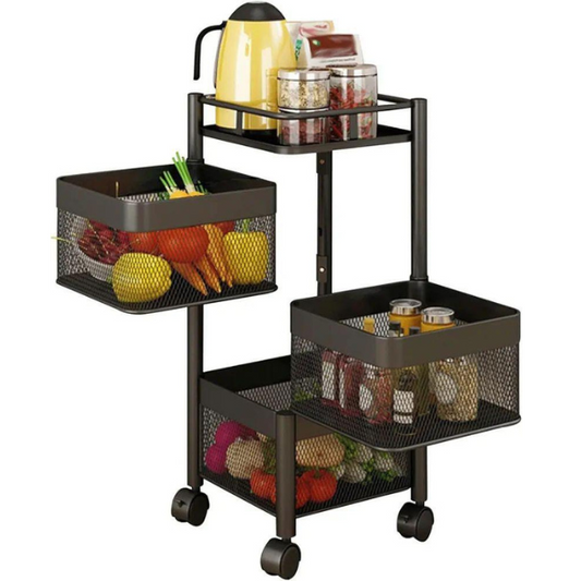Estante organizador elegante de 3 niveles