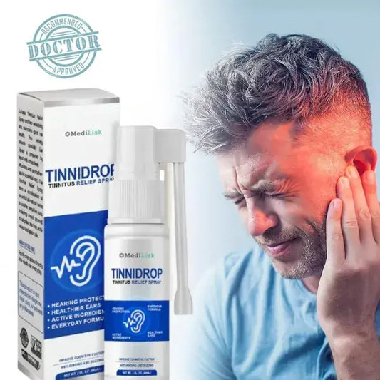 Tinnidrop MediLisk®| Elimina el 99 % de las afecciones del oído en la primera semana de uso