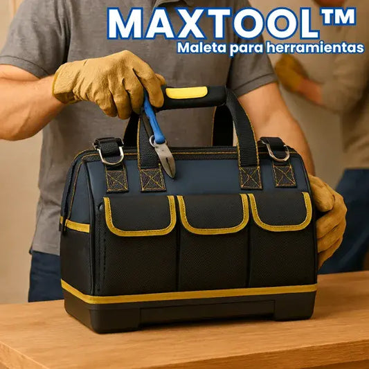 MAXTOOL™| Maleta para herramientas con 16 bolsillos⚒️.