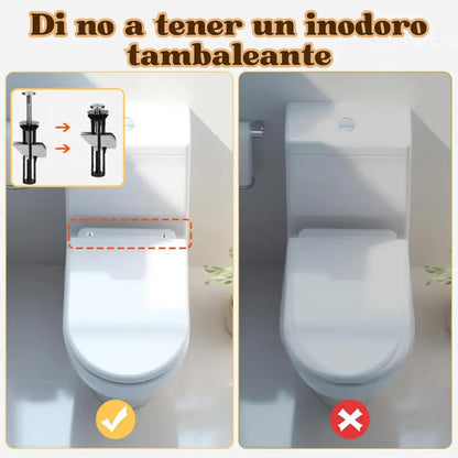 Tornillos de Montaje para asiento de inodoro de alta resistencia