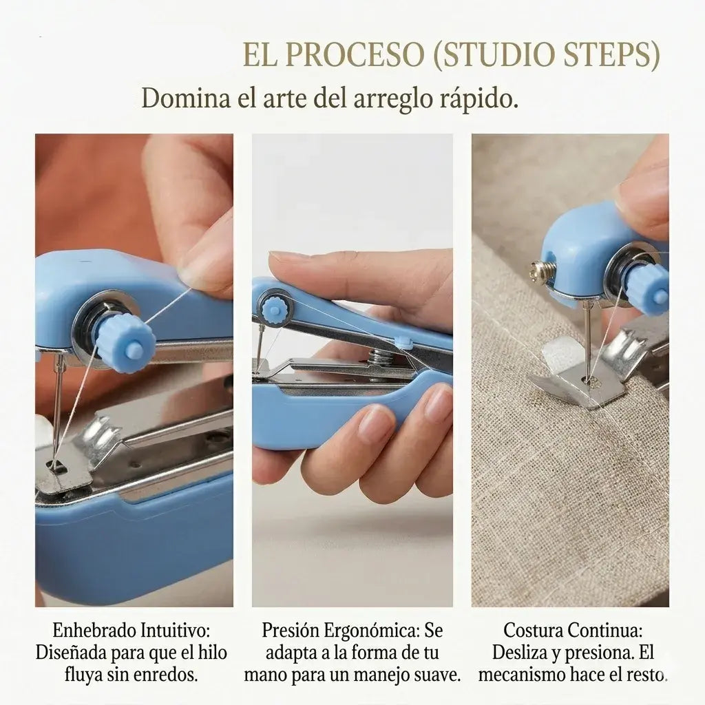 Mini cosedora manual portatil para uso domestico