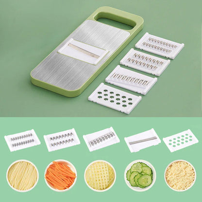 Herramienta multifuncional 7 en 1 de acero inoxidable con protector de mano